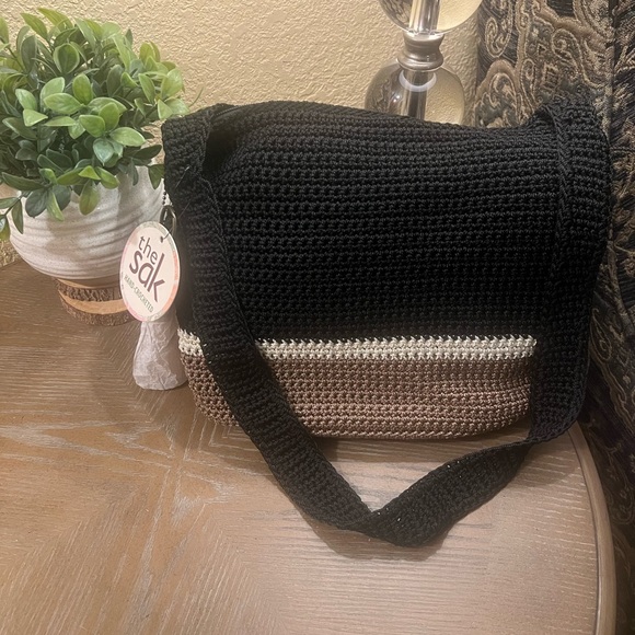 The Sak Handbags - The Sak Handed-Crochet Hobo/Shoulder Bag